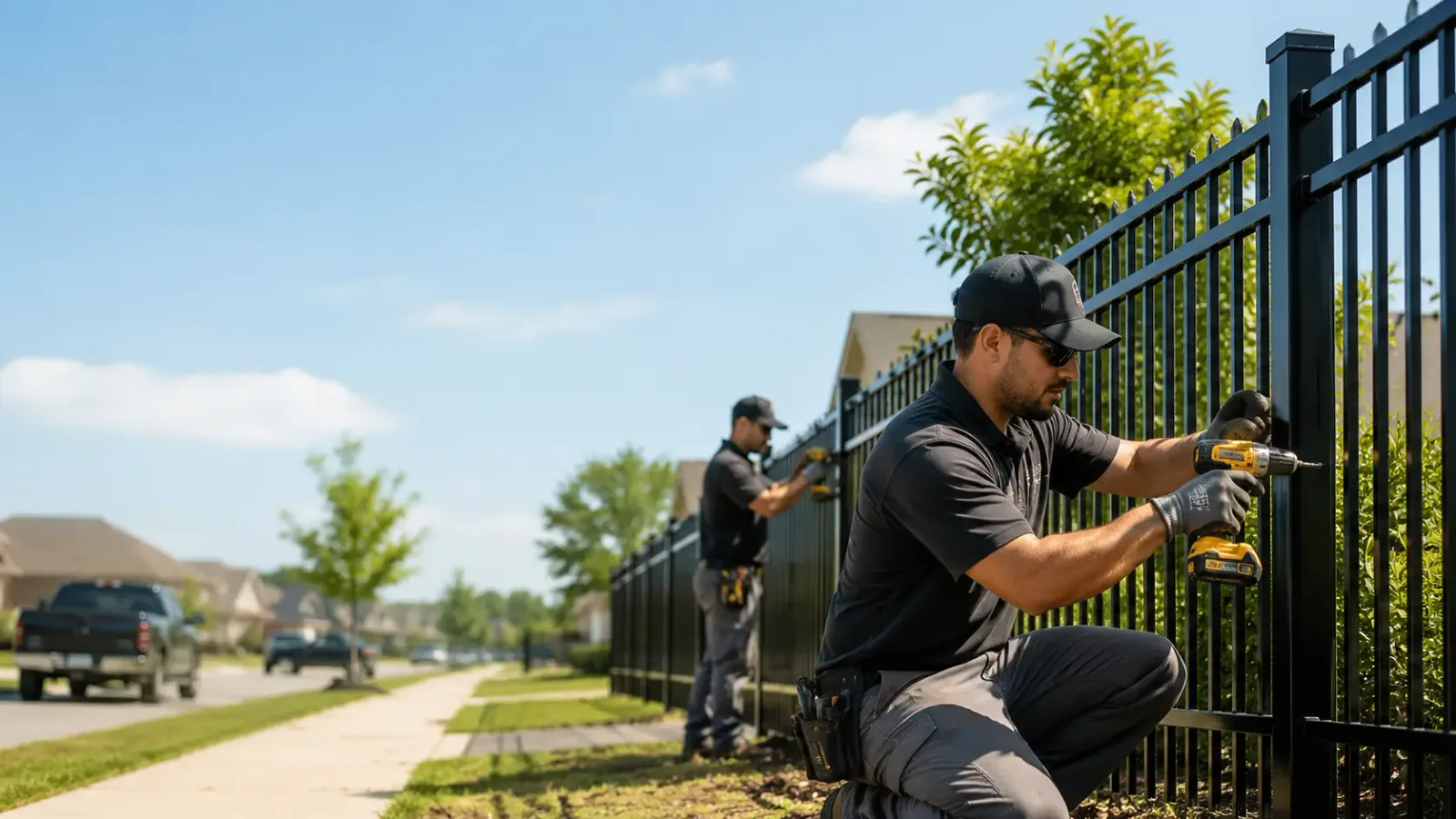 Metal Fence Installation in Fairbank, PA